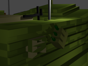 Lowpoly Tank 3D Model