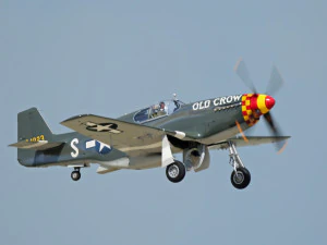 North American P-51 Mustang 3D Model