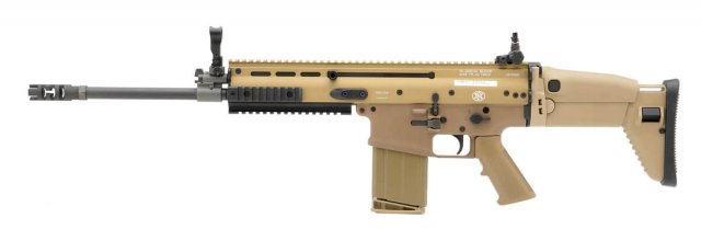 FN SCAR 3D Модель .c4d .max .obj .3ds .fbx .stl .blend 