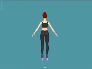 Girl 3D Model