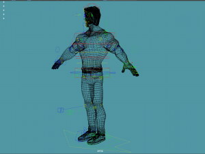 Athletic 3D Model