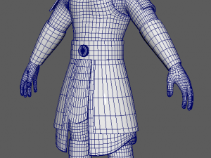 Ancient Chinese Samurai Warrior 3D Модель