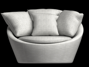 Paxton Armchair 3D Model