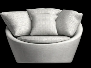 Paxton Armchair 3D Model