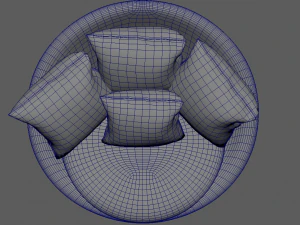 Paxton Armchair 3D Model