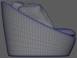 Paxton Armchair 3D Model