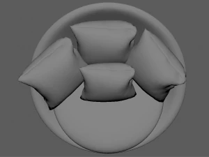 Paxton Armchair 3D Model