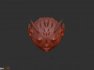 3DPrintBalıkAdam 3D Model
