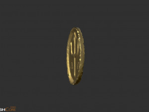 GoldCoin 3D Model