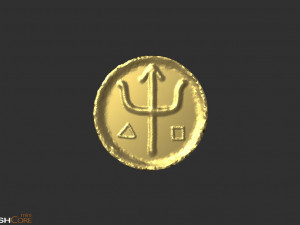 GoldCoin 3D Модель