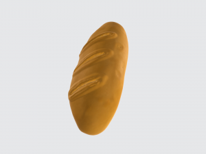 Bread 3D-Modell