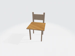 Cadeira Modelo 3D