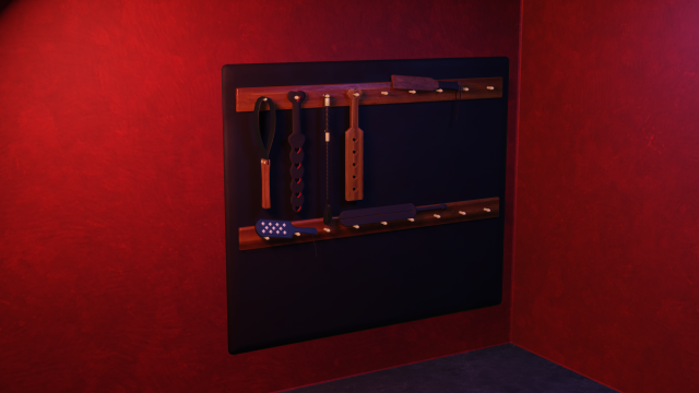 Paddles Collection 3D Model .c4d .max .obj .3ds .fbx .stl .blend
