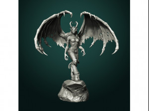 Demon Hunter World of Warcraft Model do druku 3D
