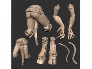 Demon Hunter World of Warcraft 3D Print Model