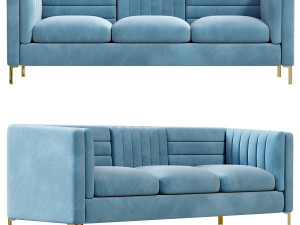 3 Seater Chesterfield Sofa Modèle 3D