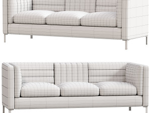 3 Seater Chesterfield Sofa Model 3D