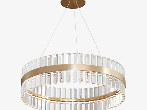 GOLD CRYSTAL CHANDELIER 3D मॉडल