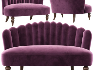 Bonni sofa Model 3D