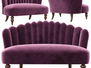 Bonni sofa 3D Model