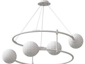 CHANDELIER CEILING LIGHTING MAYTONI BALANCE 3D मॉडल