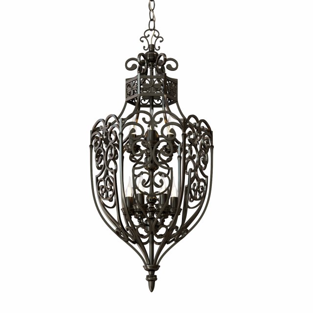 Chiaro chandelier 3D-Modell .c4d .max .obj .3ds .fbx .stl .blend 