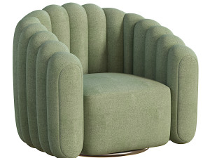 Fitz Swivel armchair 3D मॉडल