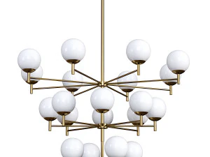 पालक झूमर 3D मॉडल