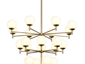 Foster chandelier Model 3D