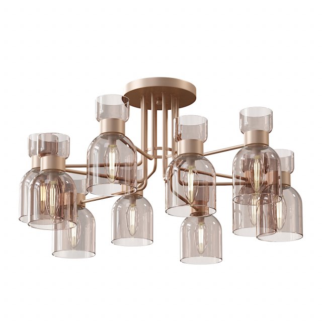 Freya Isla chandelier 3Dモデル .c4d .max .obj .3ds .fbx .stl .blend 