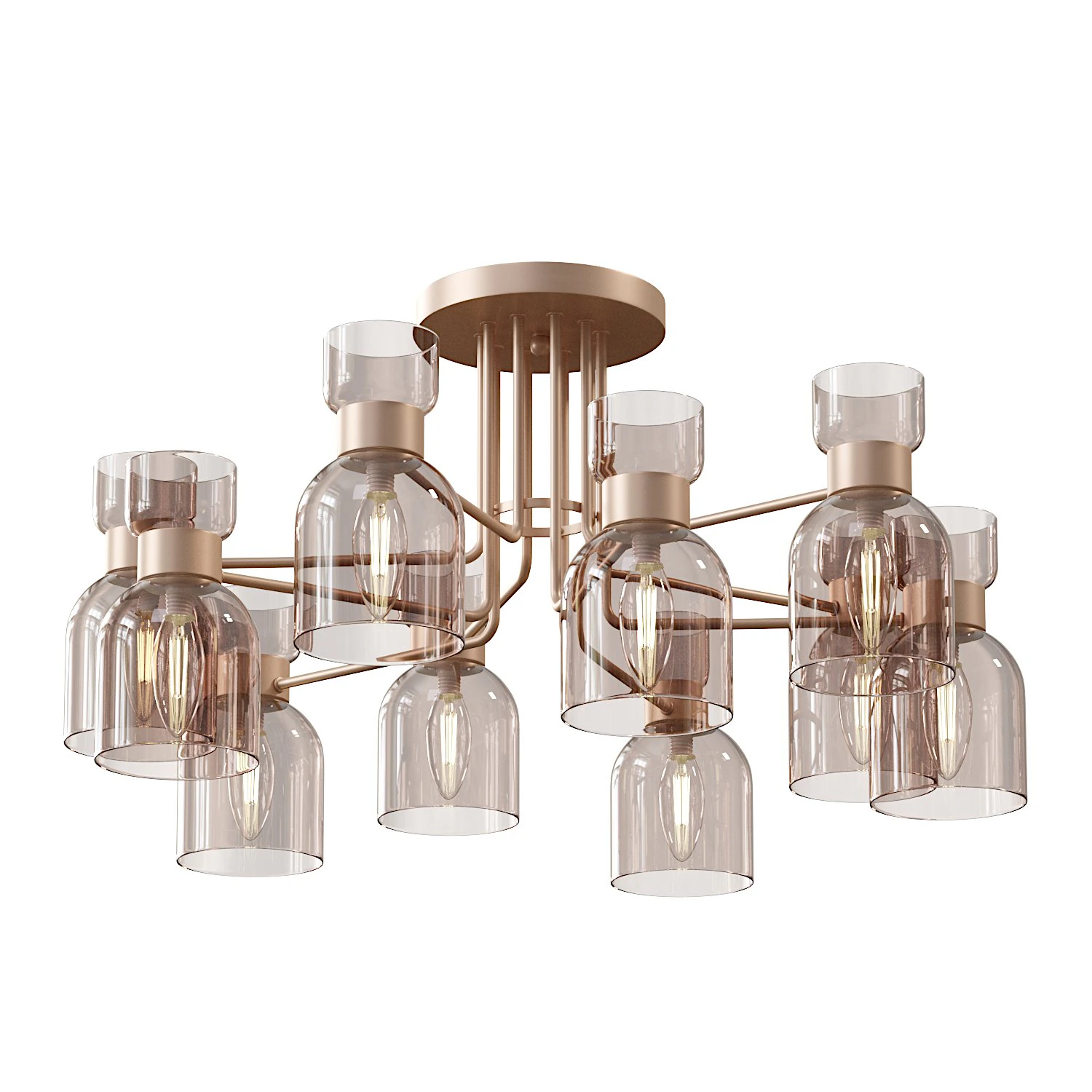 Freya Isla chandelier 3D Model .c4d .max .obj .3ds .fbx .stl .blend 
