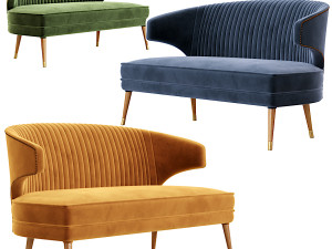 Ibis sofa by Brabbu 3D मॉडल