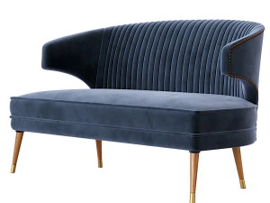 Ibis sofa by Brabbu 3D Model