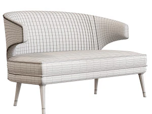 Ibis sofa by Brabbu 3D Model