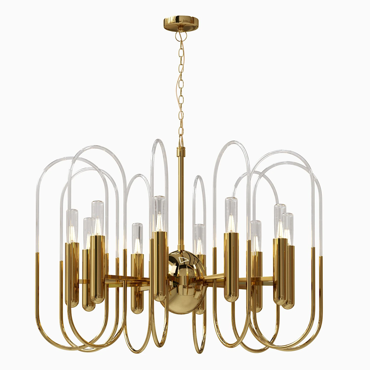 Lucent chandelier 3D Model .c4d .max .obj .3ds .fbx .stl .blend 