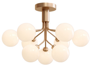 Chandelier Nuura Apiales 9 Ceiling 3D Модель