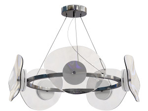 Odeon light fluent chandelier 3D Model