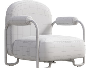 Mi Armchair by Atelier dAmis 3D Модель