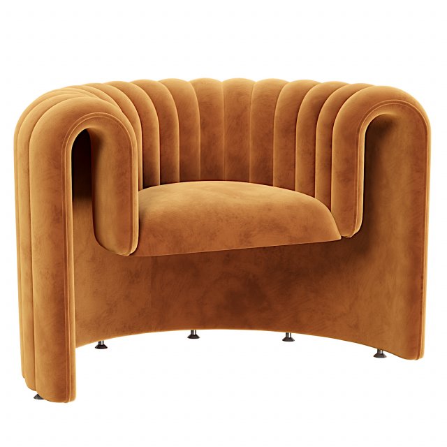 Remnant armchair 3D Модель .c4d .max .obj .3ds .fbx .stl .blend 