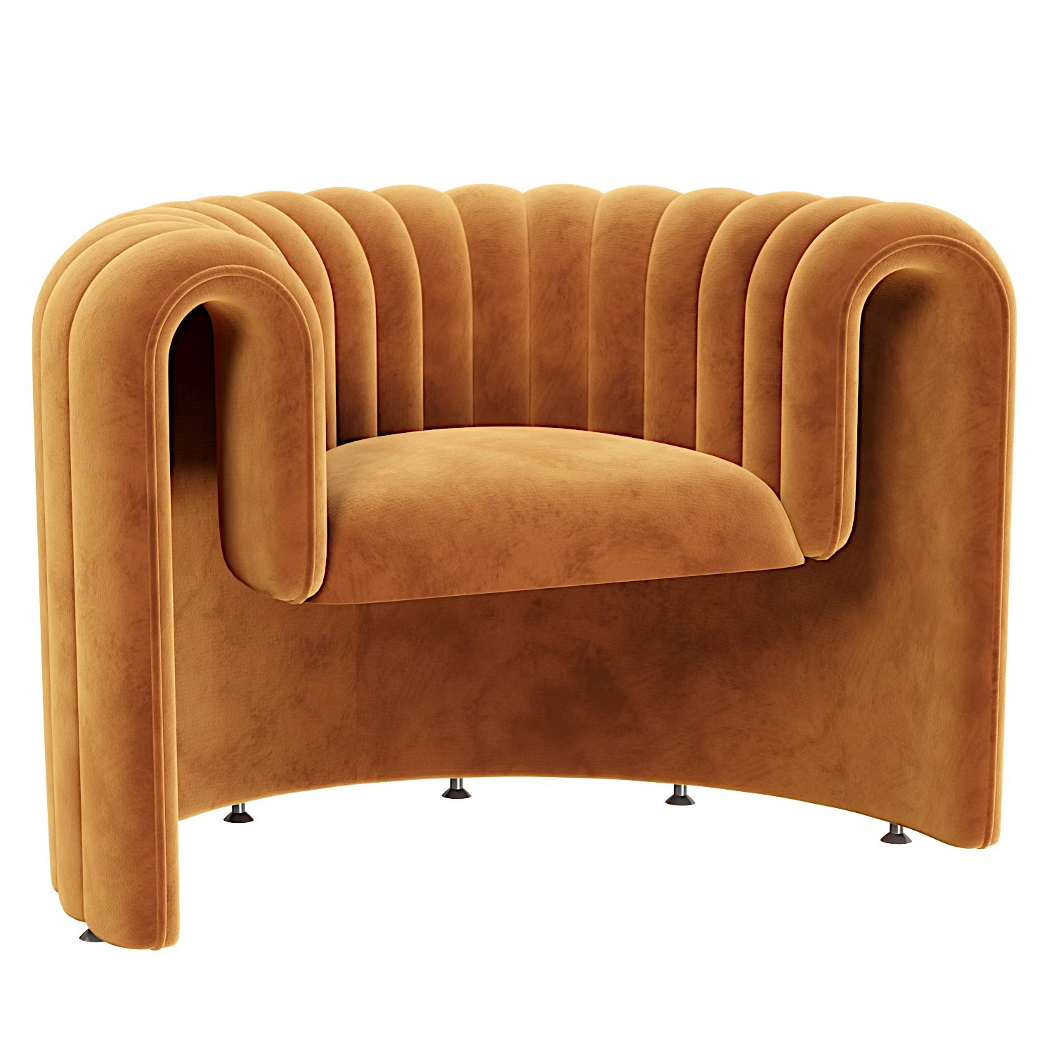 Remnant armchair 3D Model .c4d .max .obj .3ds .fbx .stl .blend