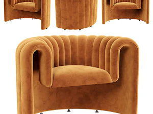 Remnant armchair 3D Model