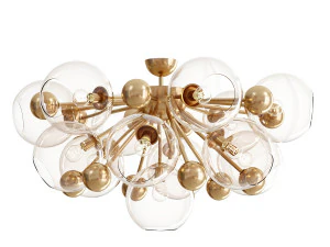 Soleil-Kronleuchter 3D Modell