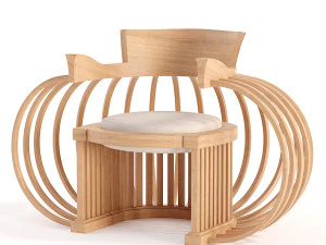 Chaise Tore Modèle 3D