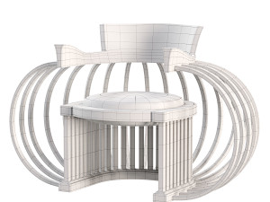 Torus Chair Model 3D