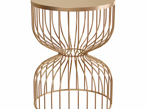 Wire bedside table Yanik 3D मॉडल