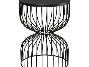 Wire bedside table Yanik 3D Model