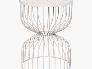 Wire bedside table Yanik 3D मॉडल