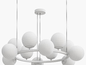 Odeon light modern Tovi chandelier 3D Model