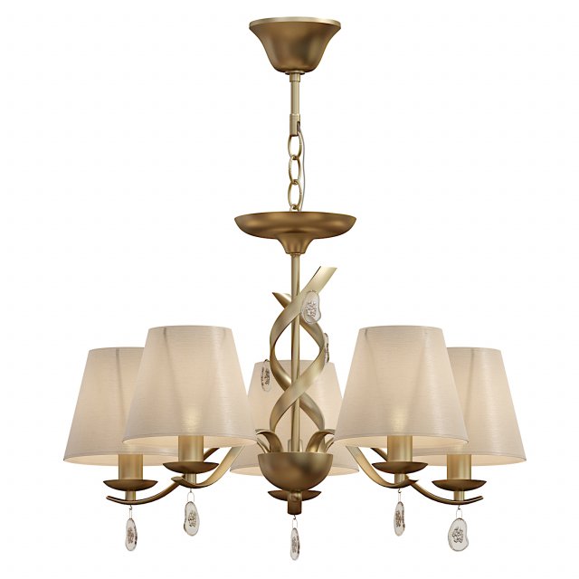 Freya Monique chandelier Model 3D .c4d .max .obj .3ds .fbx .stl .blend 
