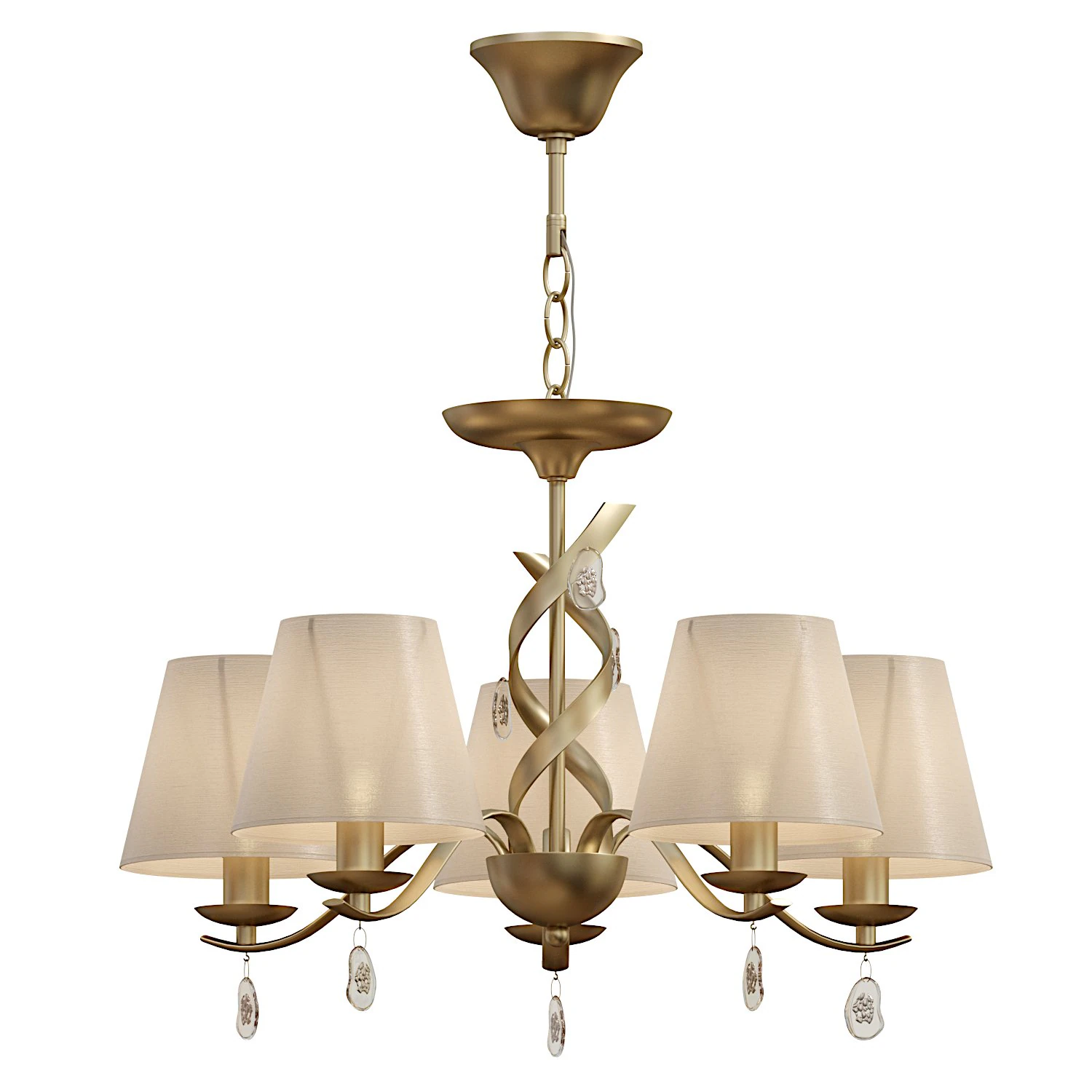 Freya Monique chandelier 3D Model .c4d .max .obj .3ds .fbx .stl .blend 